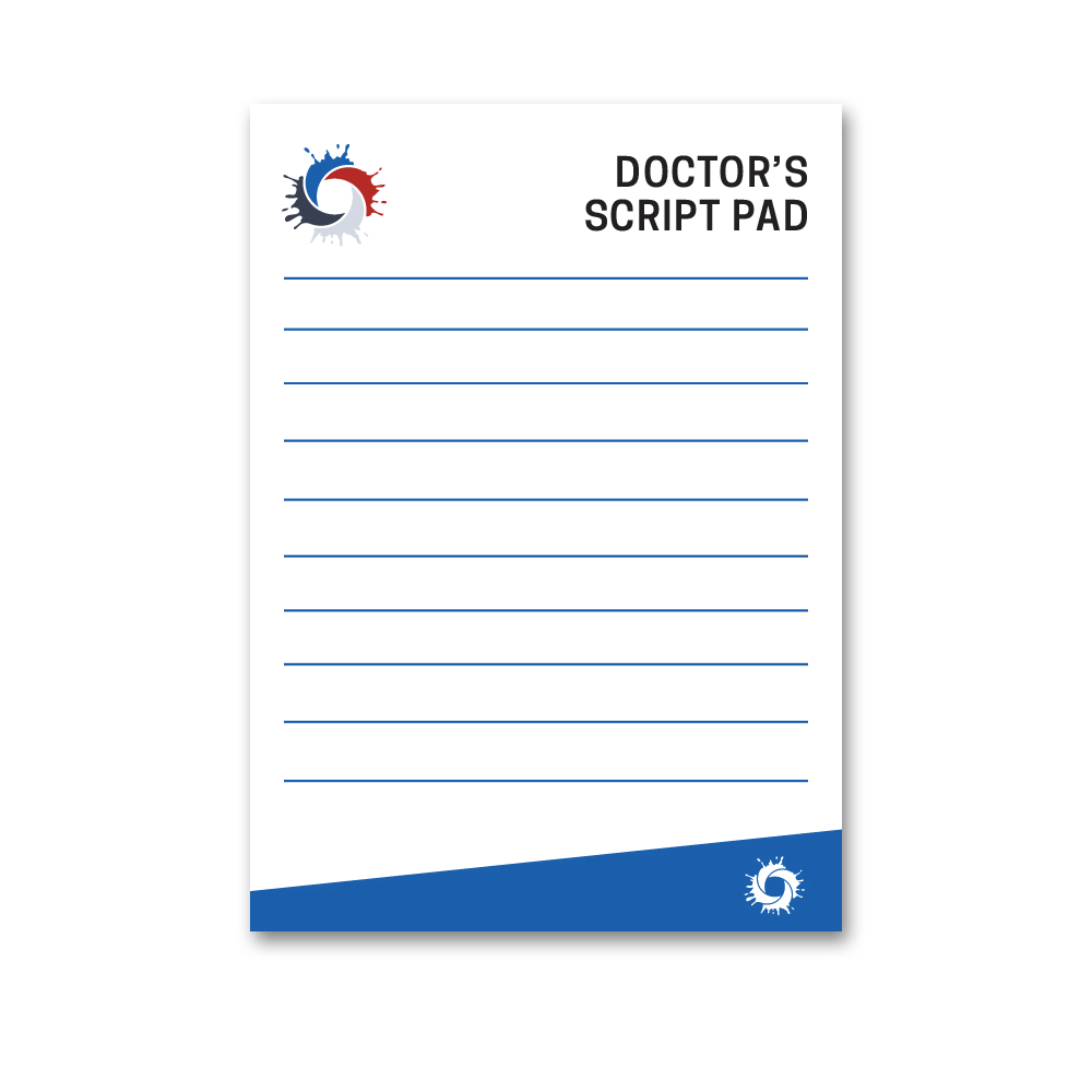 Generic Paper Doctors Script Print Crowd - Products